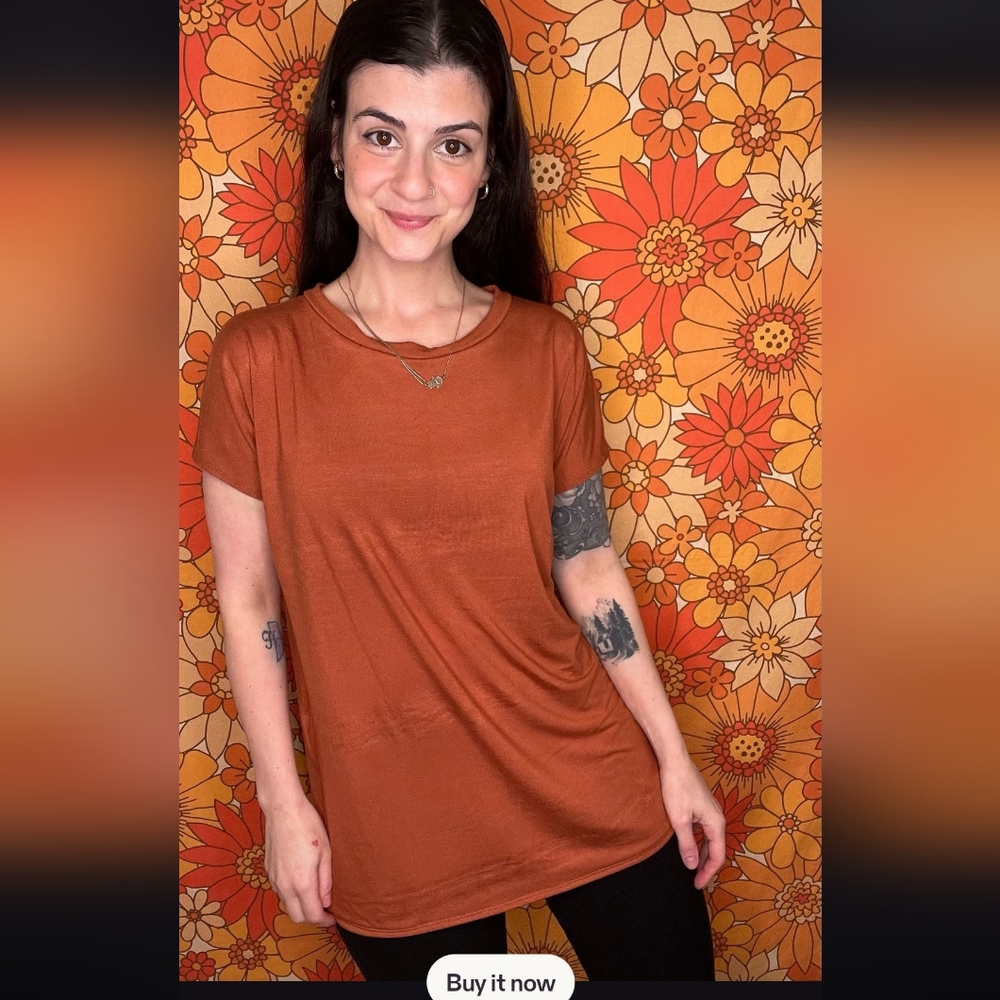 Women's Bamboo Rust Tshirt